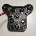 Buttons mounted in the right orientation