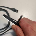 Strip the outer usb cable shell
