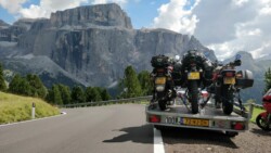 Quick picture break in the Dolomiti