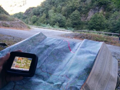 Planning for the remainder of the day and finding a camp site