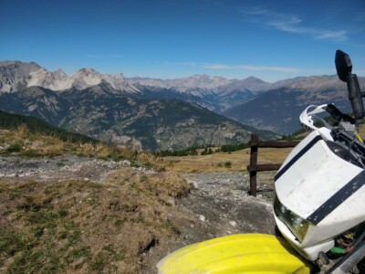 View from the colle delle Assietta
