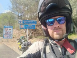 Just across the border from Italy to France